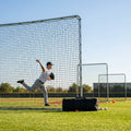 Custom baseball nets made from HDPP material in black - product detail