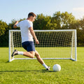 Men's football shorts made from lightweight polyester, ideal for matches