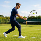 Men's Tracksuit Bottoms in 100% Polyester for Sports and Casual Use