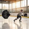 Ice Hockey Speed Chute in black and white for training