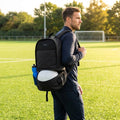 Sports Ball Backpack with 24L Capacity and Weatherproof Design