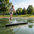 Tennis Court Rain Shuttle Squeegee with 5ft Aluminium Frame