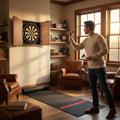 Wall Mounted Darts Bundle with Dartboard and Mat - product detail