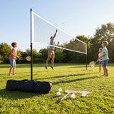 Portable badminton tennis net with carry bag, various sizes - product detail
