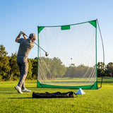 Pop-Up Golf Net for practice, available in two sizes, made from durable polyester. - product detail