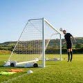 Aluminium football goal 24x8ft for outdoor matches - product detail