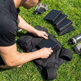 Steel weighted vest plates for fitness training - product detail