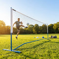 Portable Football Tennis Net with Steel Frame for Indoor and Outdoor Use