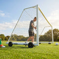 Football goal wheels with 360-degree rotation feature - product detail