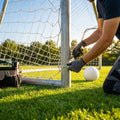 Steel football goal replacement parts for outdoor sports - product detail