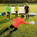 Kids Goalkeeper Shirt in Fluorescent Colours for Football - product detail