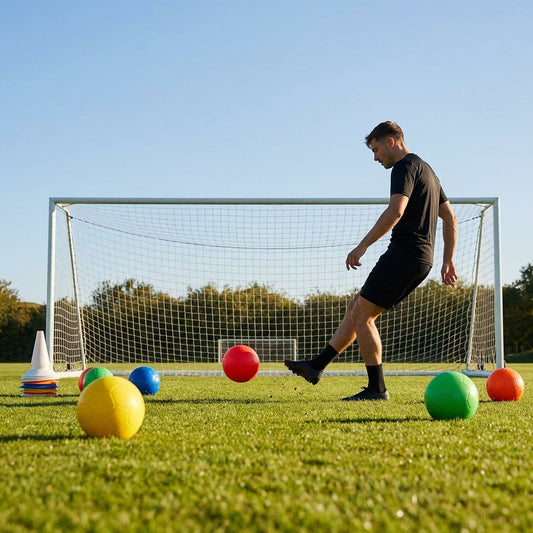 Training Footballs in Various Colours and Sizes with Durable TPU