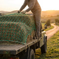 Heavy duty truck net made from 3mm twine for secure cargo transport