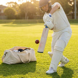 Complete Cricket Players Set with Bat, Pads, Gloves, and Duffle Bag - product detail