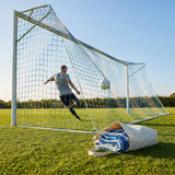 Multi-colour football goal nets for full-size goals - product detail