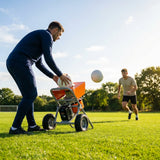 Football ball launcher for precise training sessions - product detail