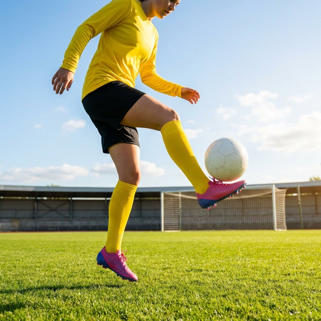 Knee-high football socks in multiple colours, ideal for sports use