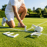 Tennis Court Line Marking Pins – White – Durable Plastic – Grass Courts