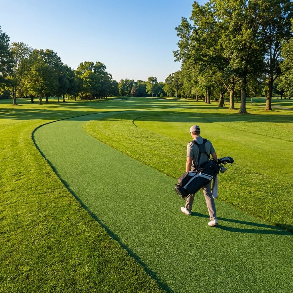 Artificial grass pathway for golf courses, durable and weather-resistant - product detail