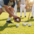 Leather rounders match balls pack of 6 with stitched seams