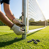 Black Tennis Net Clips Pack of 80 Durable Plastic - product detail