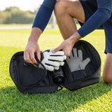 Goalkeeper glove bag in black, suitable for sports equipment