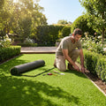 Artificial Grass Lawn Turf with 35mm pile height for gardens - product detail