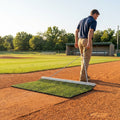 Baseball field drag mat made from combi PVC and aluminium rail