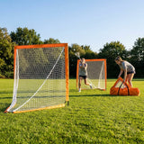 Pop-Up Lacrosse Goal with fibreglass poles and polyester netting - product detail