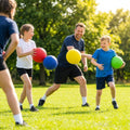 Colourful Rubber Dodgeballs for School and Garden Play