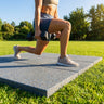 Rubber Gym Flooring Mats – 50cm x 50cm – Recycled Rubber – Home & Commercial Use
