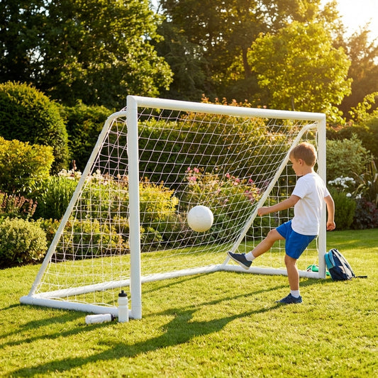 6ft x 4ft football goal post for garden use
