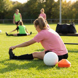 Women's pink warm-up top for training and sports - product detail