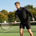 Men's Quarter Zip Tracksuit in Lightweight Polyester - product detail