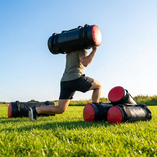 Power Weight Bags in black, available in 5-30kg for gym and home workouts - product detail
