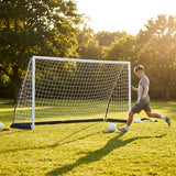 12ft x 4ft Pop-Up Football Goal for Junior Training