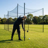 Cricket Netting Support Poles – 9ft Black – Powder Coated Steel – Batting Practice
