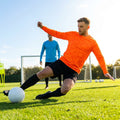 Men’s Long Sleeve Football Shirt featuring geometric design - product detail