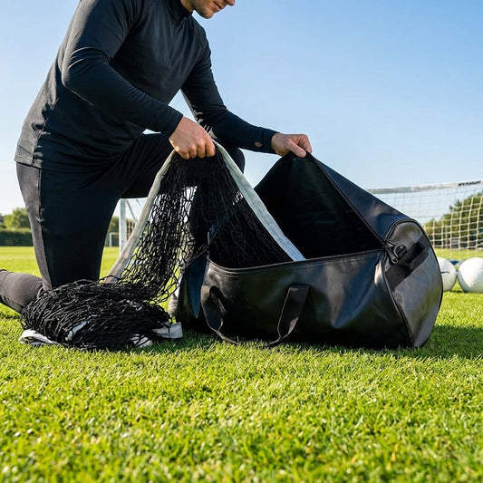 PVC Divider Net Pouch for sports pitch and court use - product detail