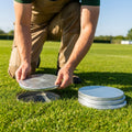 Steel Socket Lids 90mm for outdoor ground protection