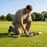 Stainless Steel Cricket Stump Position Gauge for accurate placement