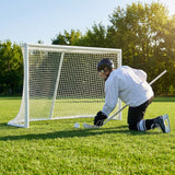 Replacement ice hockey net with polypropylene material for professional use