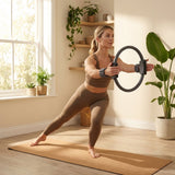 Yoga Silicone Training Bundle with Pilates Ring and Weights
