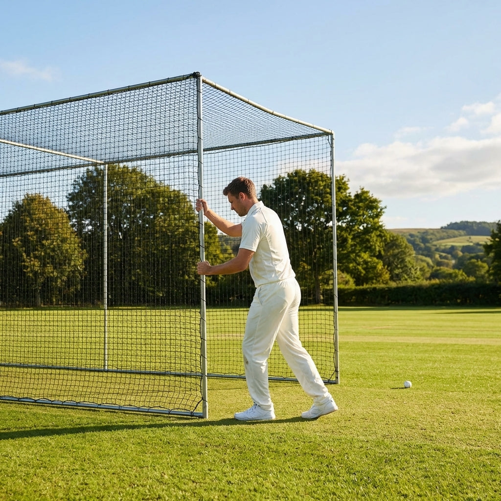 Replacement net for cricket cage, 3mm HDPP, 24ft or 33ft