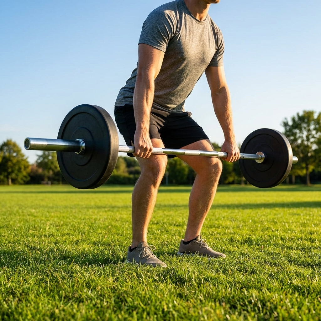 Rubber Barbell Weights with cast iron core for gym and home use