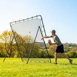 Jumbo Baseball Pitchback Net with Steel Frame
