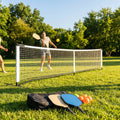 Pickleball set with paddles, balls, and portable net - product detail