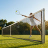 Tennis Net – 33ft Black/White – 3.5mm HDPE – Tournament Courts