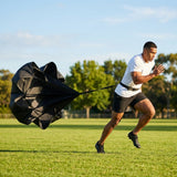 Black Speed Training Chute for Outdoor Use