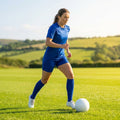 Polyester Football Shorts in multiple colours and sizes, perfect for athletes